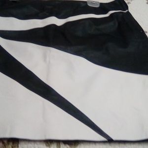 Newport News Easy Style Leather Skirt